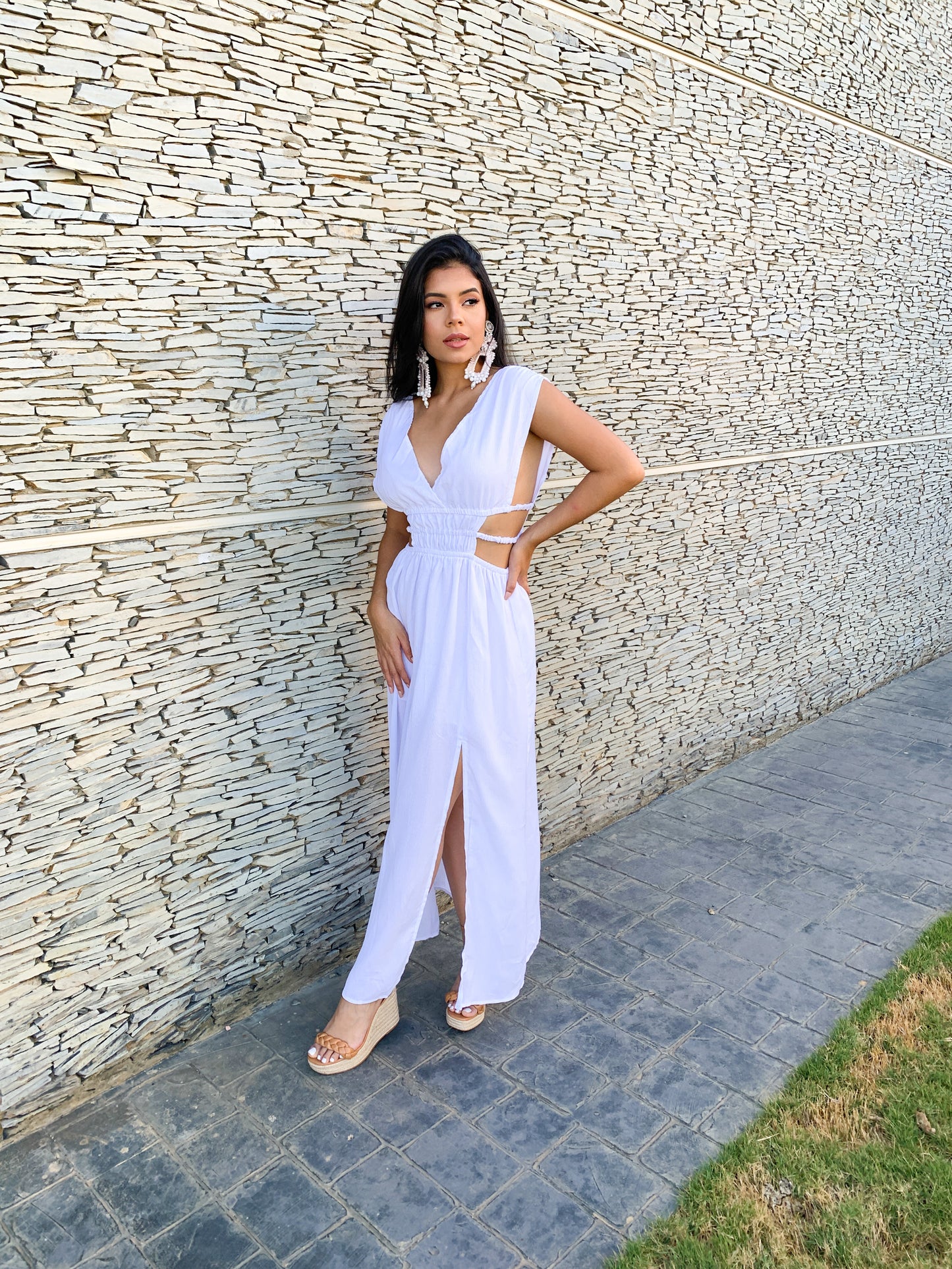 Arena White Dress