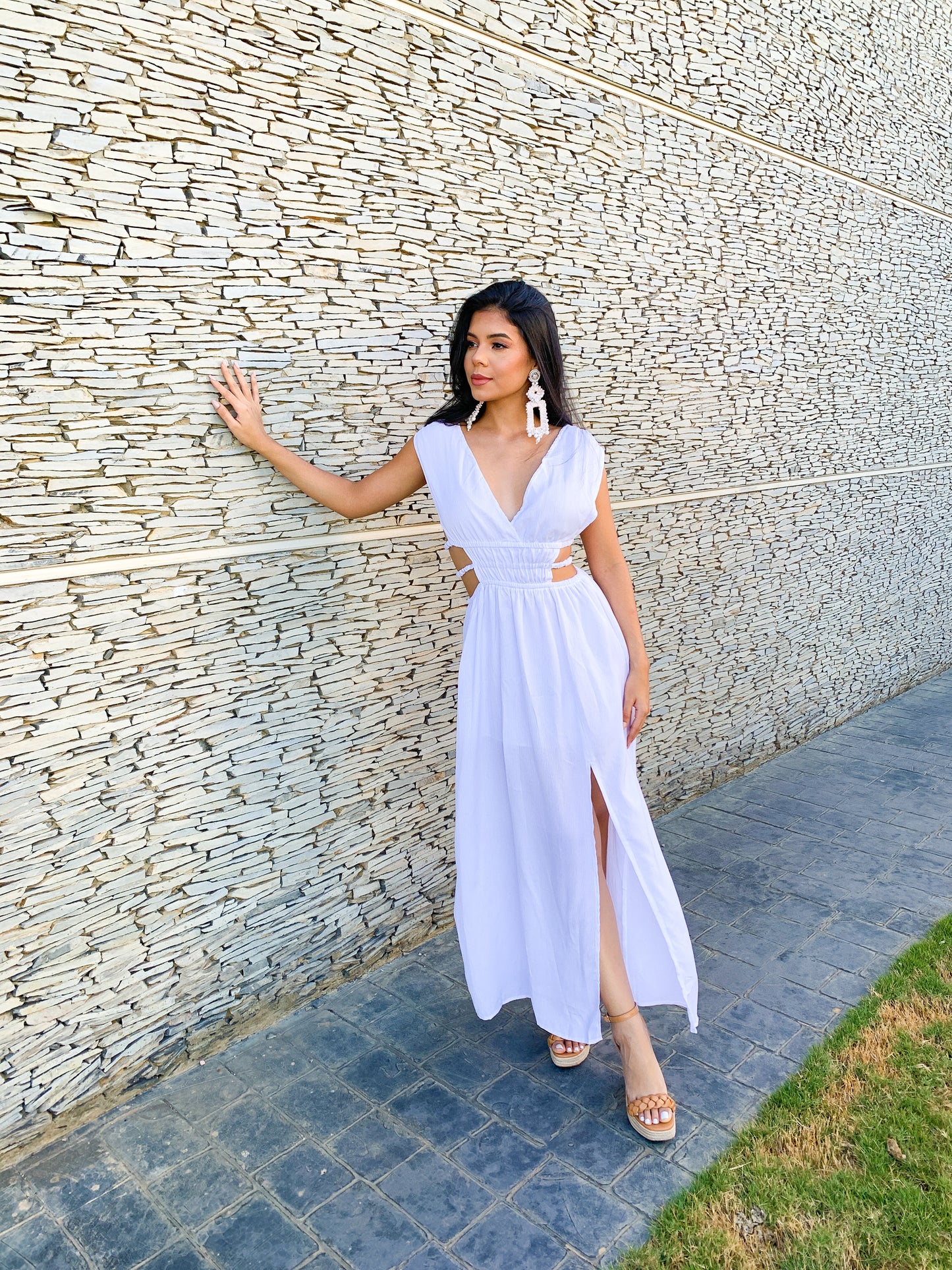 Arena White Dress
