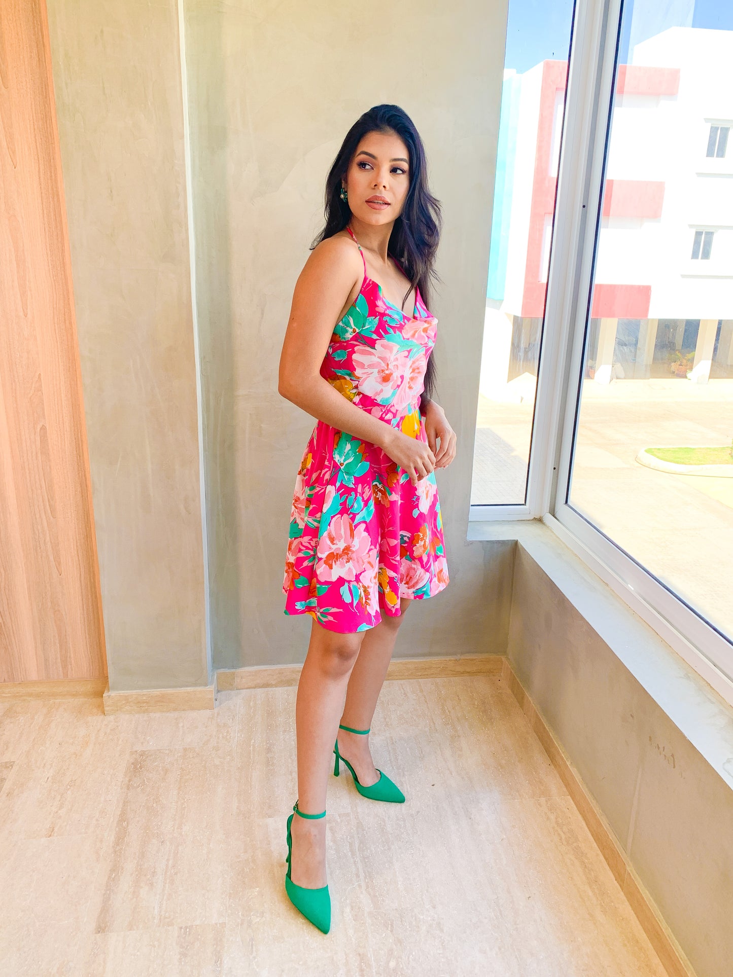 Floral Sunset Dress