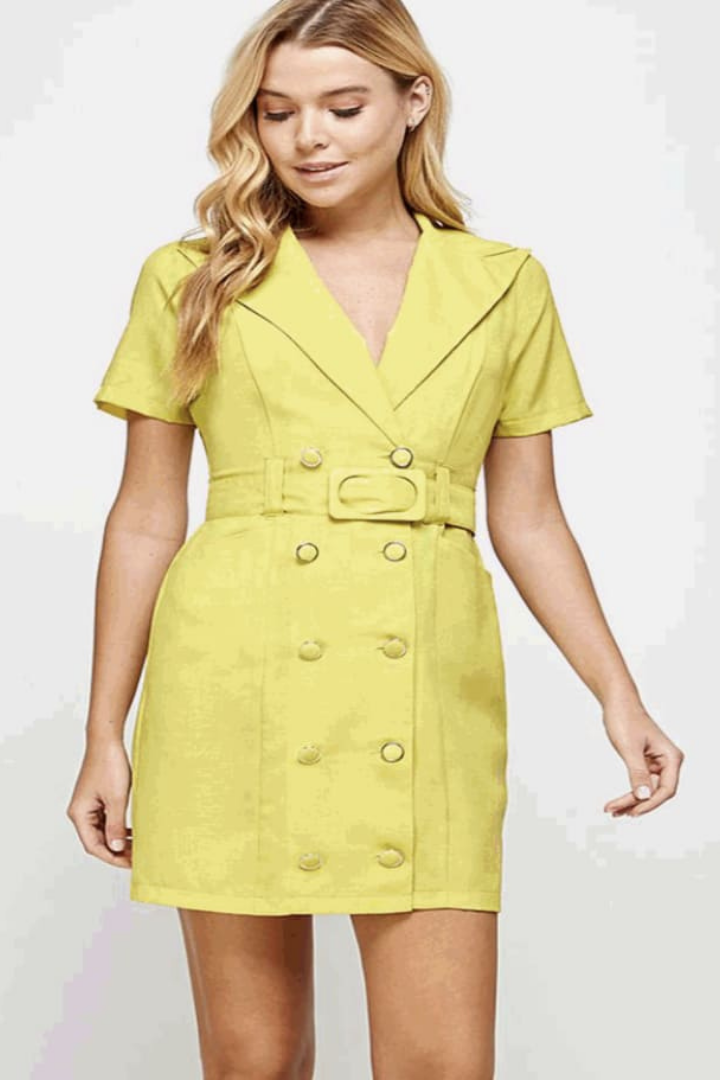 Vestido con Botones