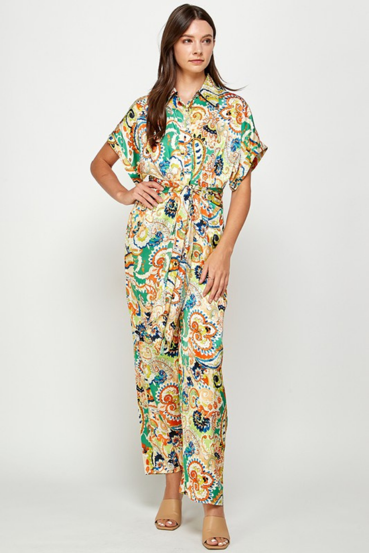 Jumpsuit Verde Psicoledico