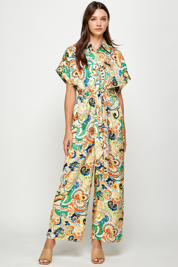 Jumpsuit Verde Psicoledico