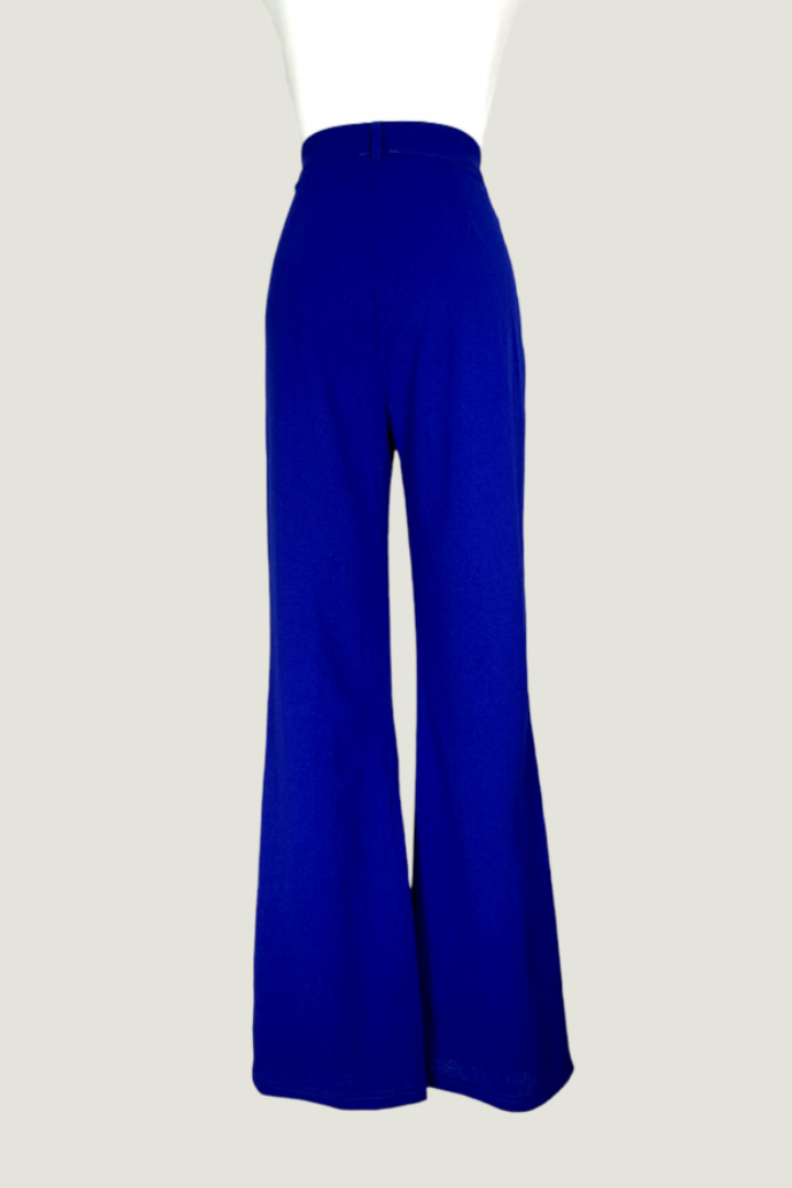 Pantalon Alto Azul