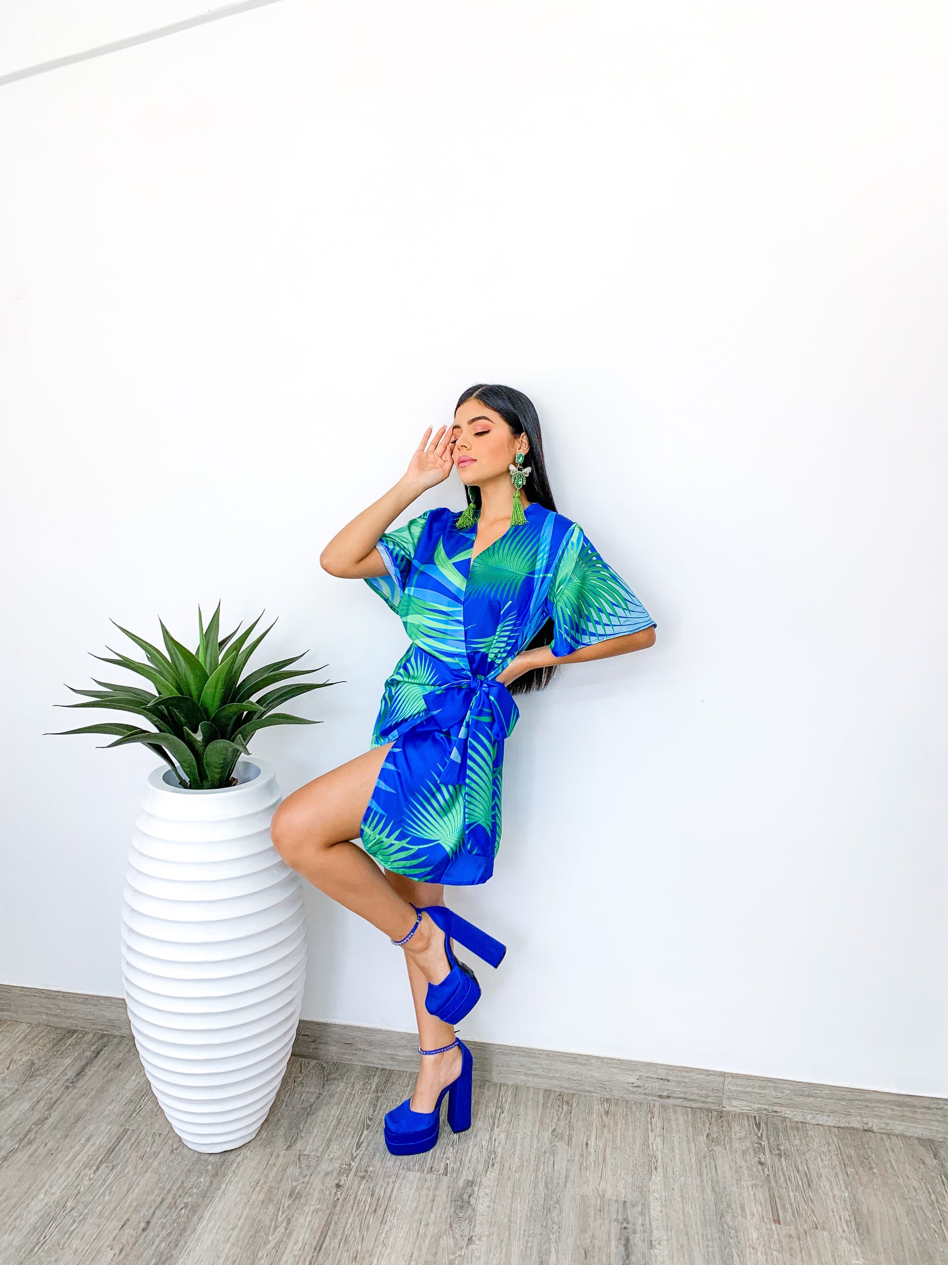 Blue Summer Breeze Dress  Ombra