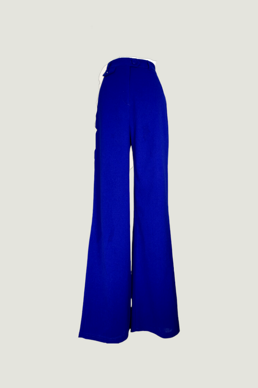 Pantalon Alto Azul