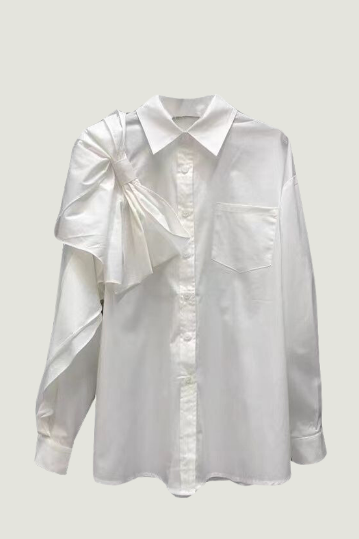 Camisa Blanca Lazo